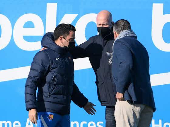 文章图片：阿贾克斯希望巴萨主教练哈维与前Blaugrana首席执行官团聚