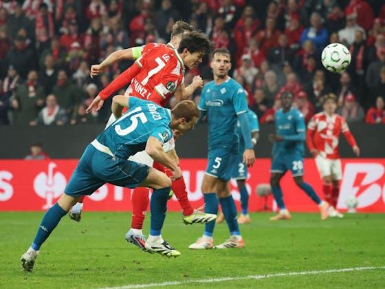 文章图片:美因茨在最后时刻戏剧性地战胜佛罗伦萨