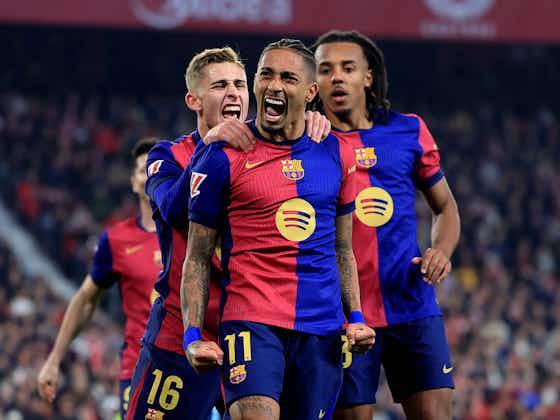 文章图片:巴塞罗那在赛后与皇家贝蒂斯的咆哮后发现了拉芬哈的命运