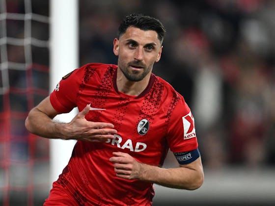 文章图片:文森佐·格里福呼吁弗莱堡在历史性胜利后保持状态